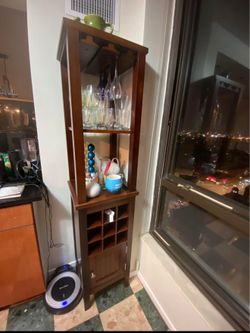 Wooden wine rack