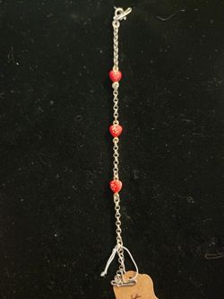 Kids Heart 925 Sterling Silver Bracelet 