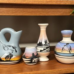 Lot Of 4 Vases 