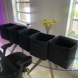 5 Cube Organizer Storage Bins