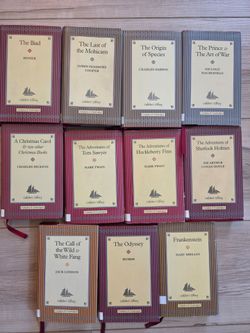 11 Collector's Library Complete & Unabridged Books, Frankenstein & More