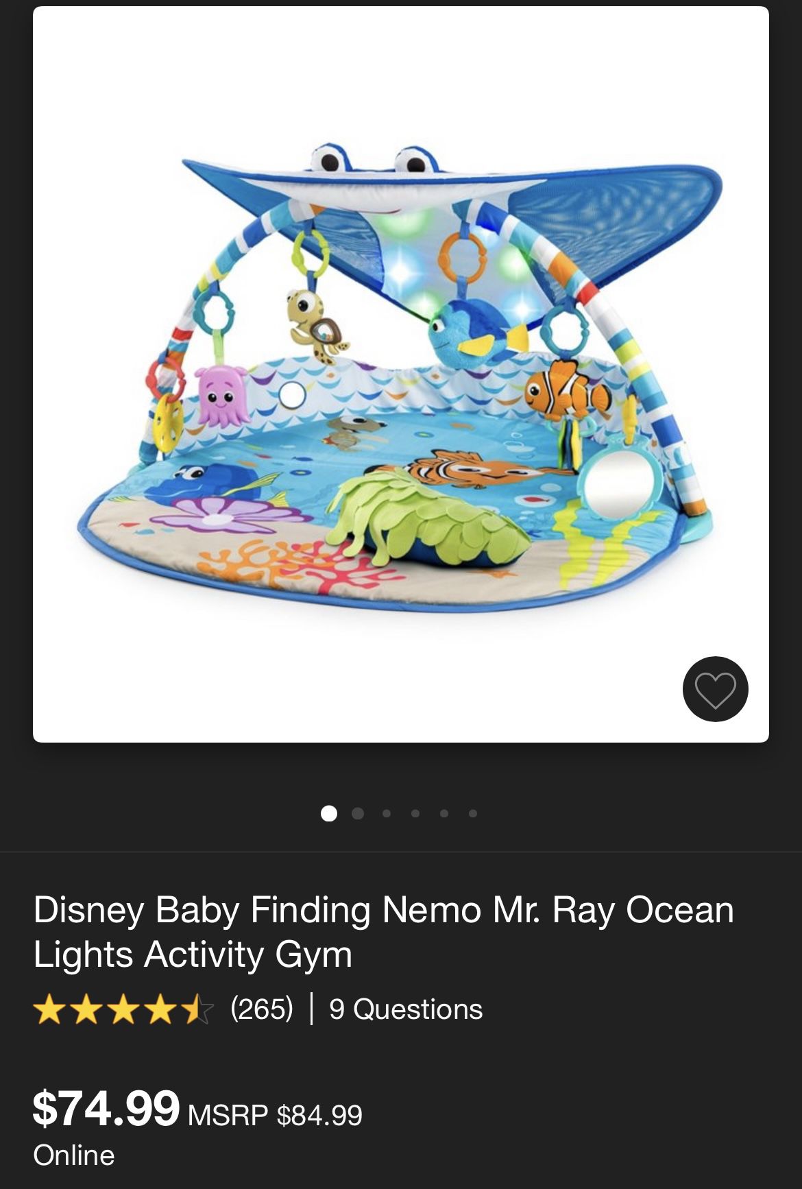 Finding Nemo Playmat