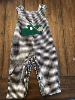 Bailey Boys Reversible Longalls Size 12 months