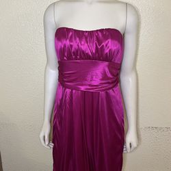 Snap  strapless tube top dress