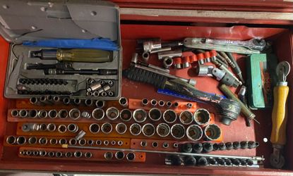 Large Mixed Socket and Hand Tool Lot