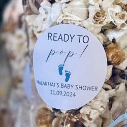 Custom Baby Shower Stickers 