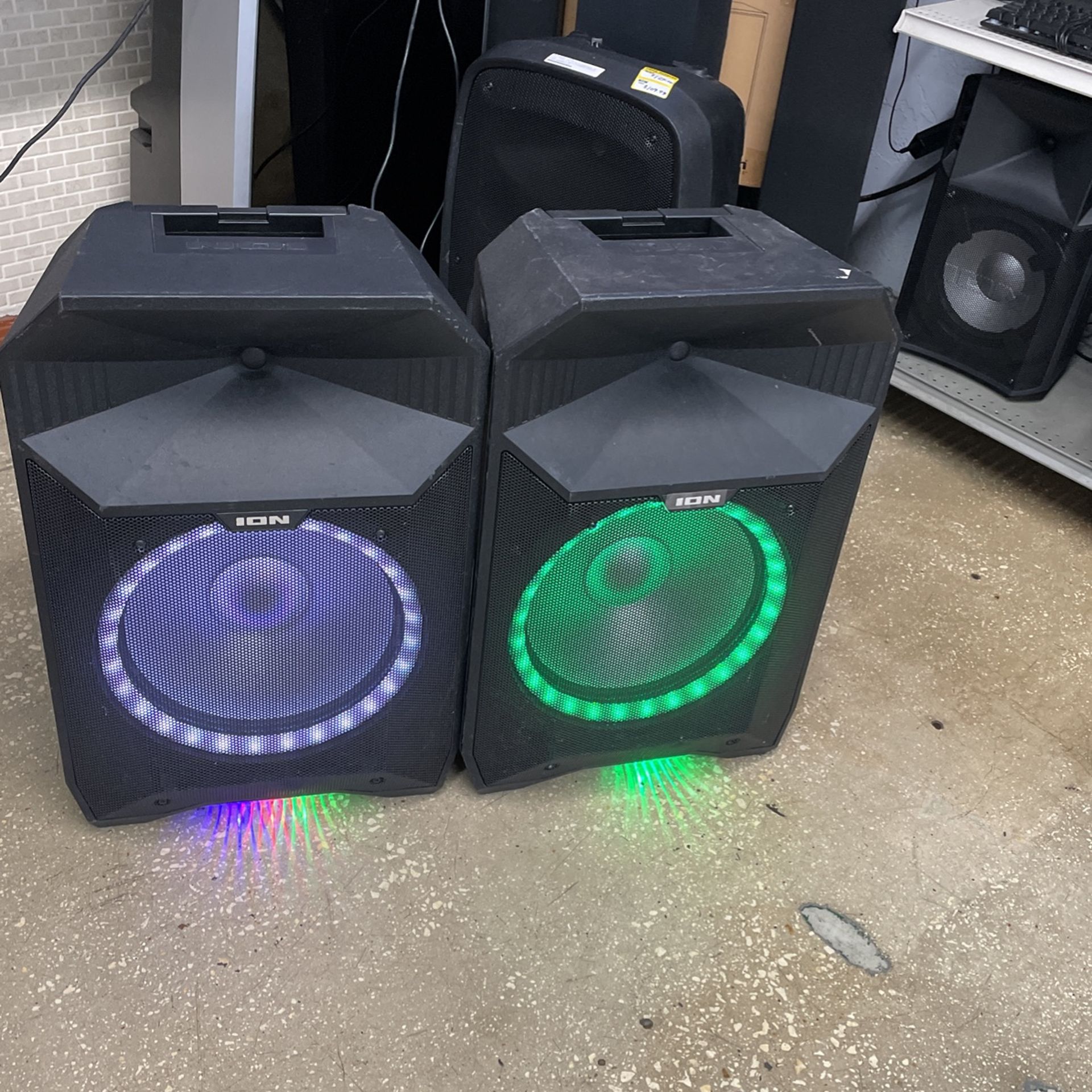 Ion Bluetooth Wireless Speaker Model: ipa91D EACH SPEAKER $129.99