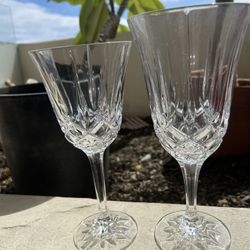 Matching  Crystal Glassware 