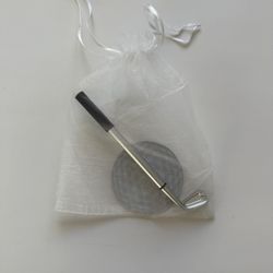 Golf Ballpoint Pen and Sticky Notes Golf Party Favors Mini Decorative Funny Sport Stationary Gift