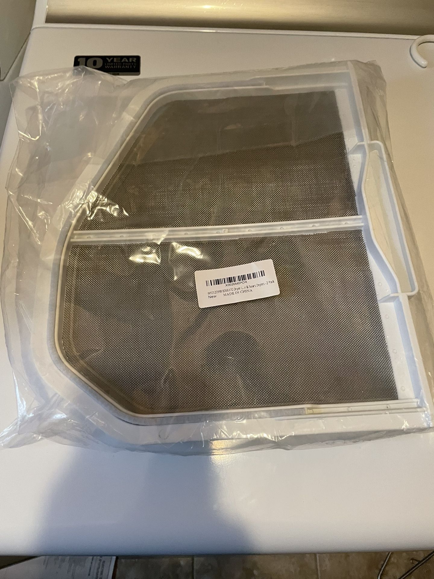 Maytag Lint Screen And Flex Hose