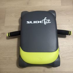 Slide Fit Ab Roller Board Gym Fitness Skateboard Green 