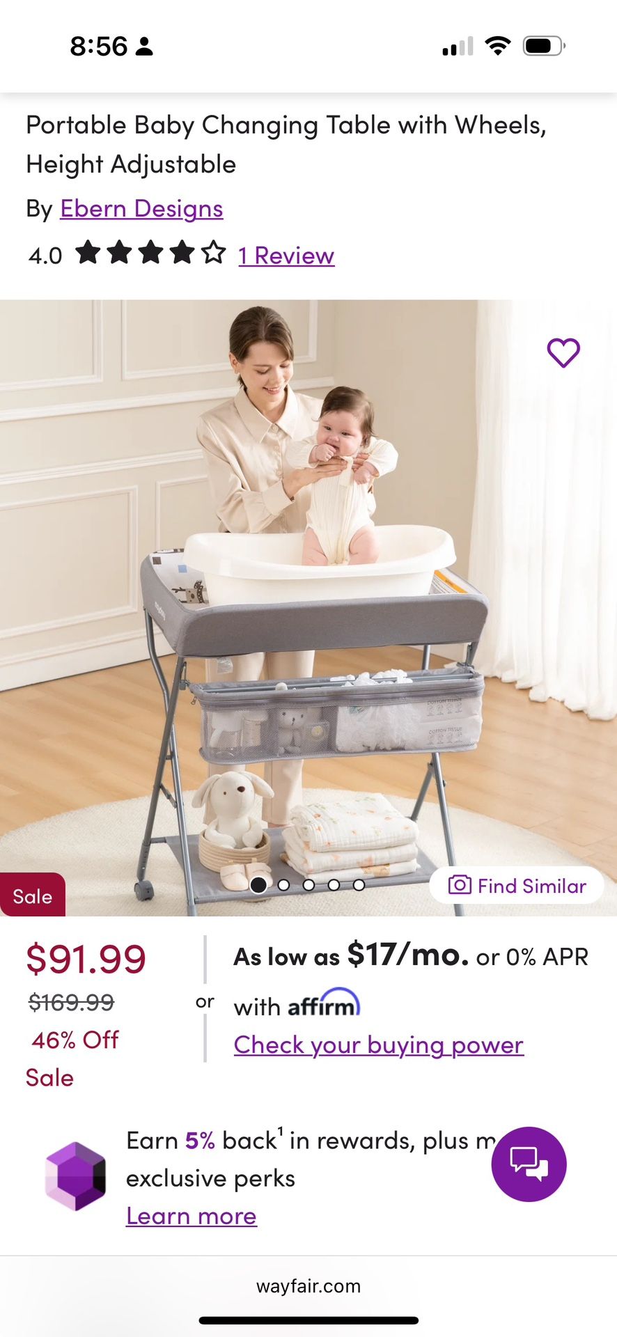 Portable Changing Table