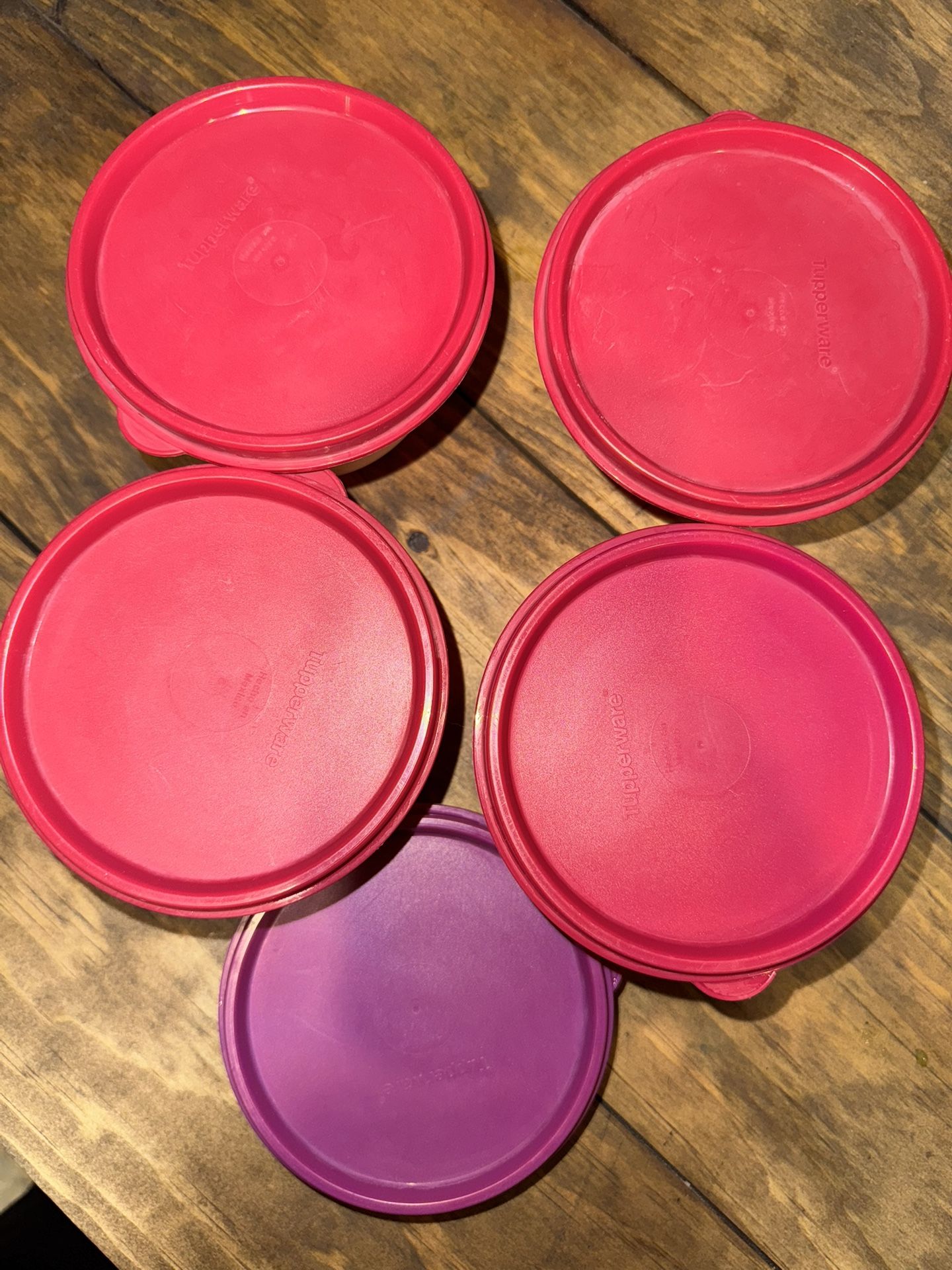 5 Tupperware Containers For $3