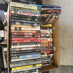 100+ DVDs In Cases Or 160 DVDs In A Binder