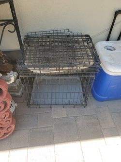 Foldable animal cages