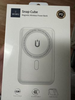 Snap Cube Magnetic Wireless Power Bank