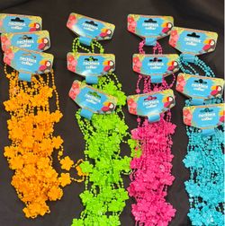 Hawaiian/ tropical  theme necklaces