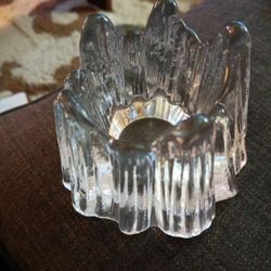 Ice Crystal Candle Holder 