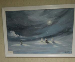 HUGE BEAUTIFUL HAND PAINTED ART