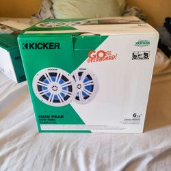 Kicker 6.5 marine speaker. Brand new