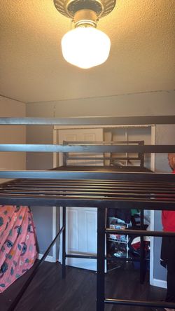 Twin size loft bed