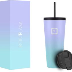Iron Flask 20 Oz Tumbler - Cotton Candy color