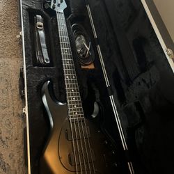 2009 MusicMan StingRay5 HH Stealth Black