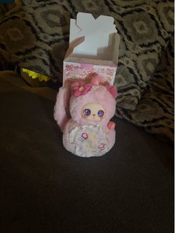 Pink pedant plush