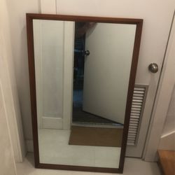 Large Midcentury Mirror