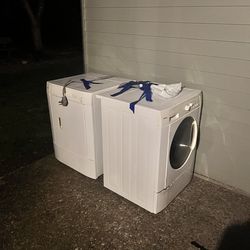 FREE Washer & Dryer – Old but Usable (You Haul Away)