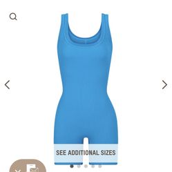 skims cotton rib bodysuit 