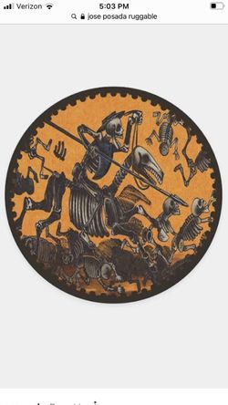 Jose Posada Round 8ft Rug