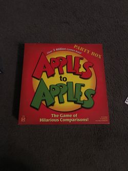 Apples to apples board game