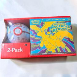 Pokémon Ascended Heroes Elite Trainer Box 2 Pack Red Poke Ball
