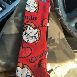Chucky Valentines Day Socks