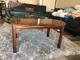 Vintage Mahogany Butler's Tray Coffee Table
