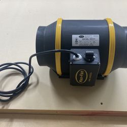 6” Inline Fan
