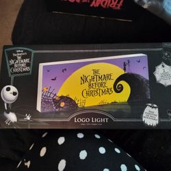 Nightmare Before Xmas Logo Light 