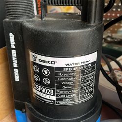 1/4 Hp Water Pump DEKO