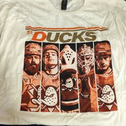 Anaheim Ducks Boy Band T Shirt Size XL Carlsson Gudas Gauthier Dostal Wild Wing