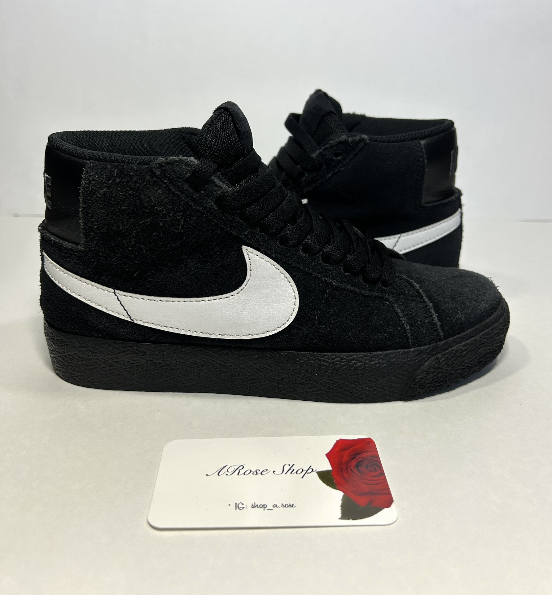 Nike SB Zoom Blazer Mid ‘Black White’ (864349 007) Shoes Size: 5.5 W