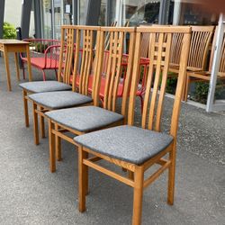 Set of Four Modern Dining Chairs