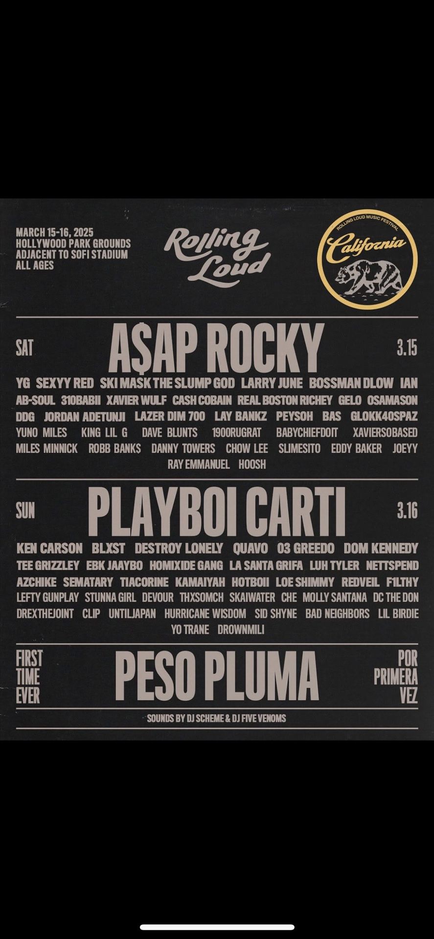 One Wristband For Rolling Loud