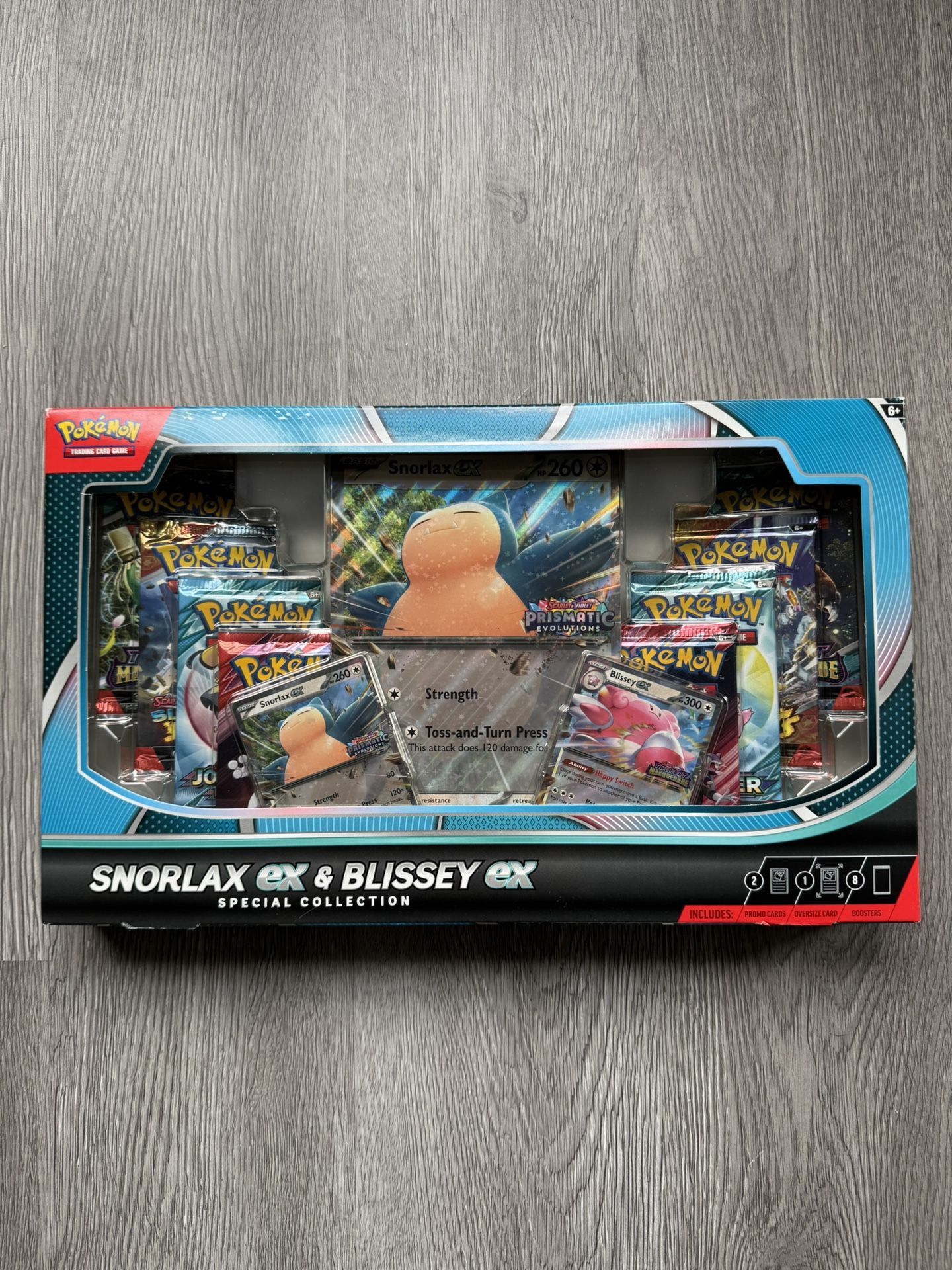 NEW Pokémon Snorlax EX & Blissey EX Special Collection