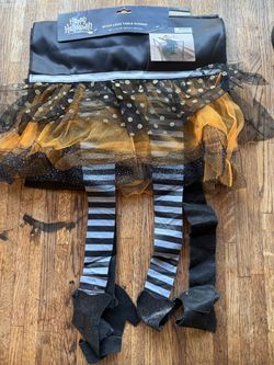 Halloween Witch Legs Table Runner $3/Both