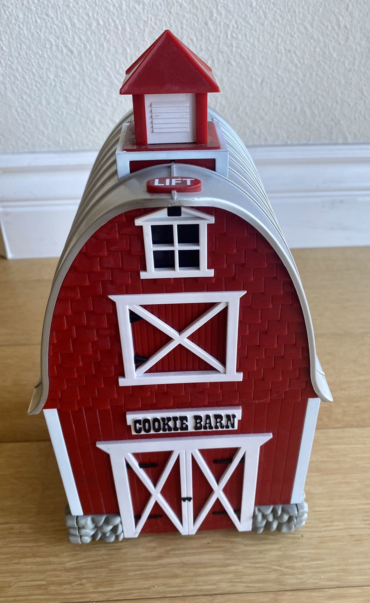 Red Barn Cookie Jar Plays Green Acres Theme