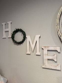 Wall Decor- Wooden “HOME” Sign