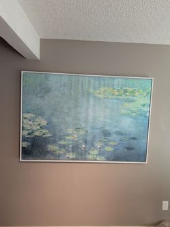 Monet canvas print