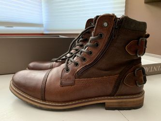 Size 8 Mens Boots Leather