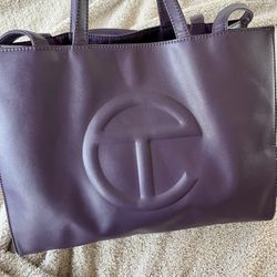 Telfar Eggplant Medium Shoulder Bag Tote